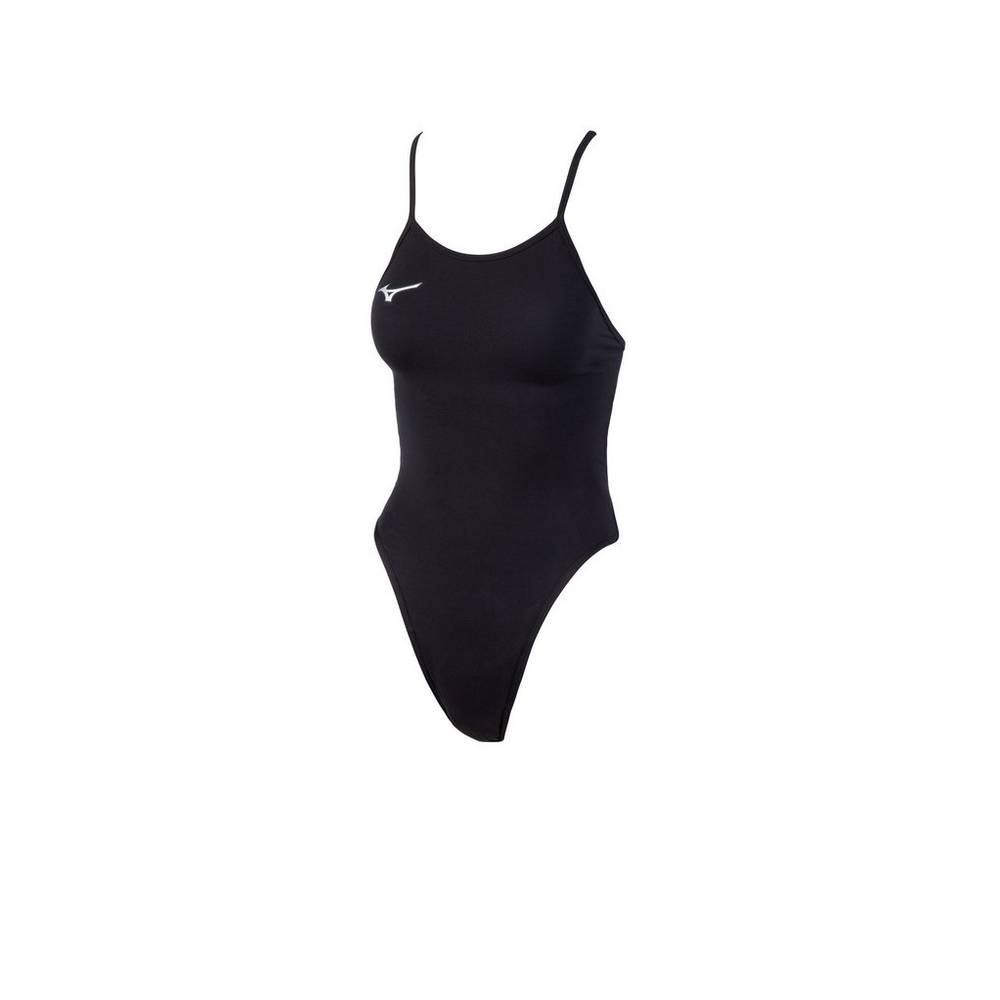 Trajes De Baño Mizuno EXER Thin Strap Mujer Negras Baratas VXQO-03857